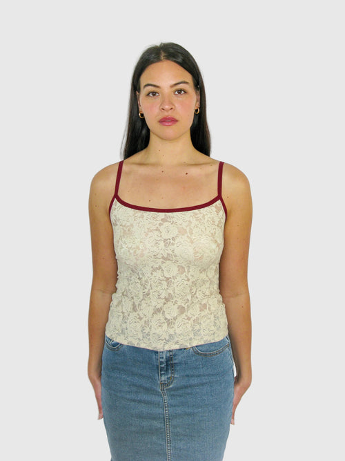 Alida tank lace