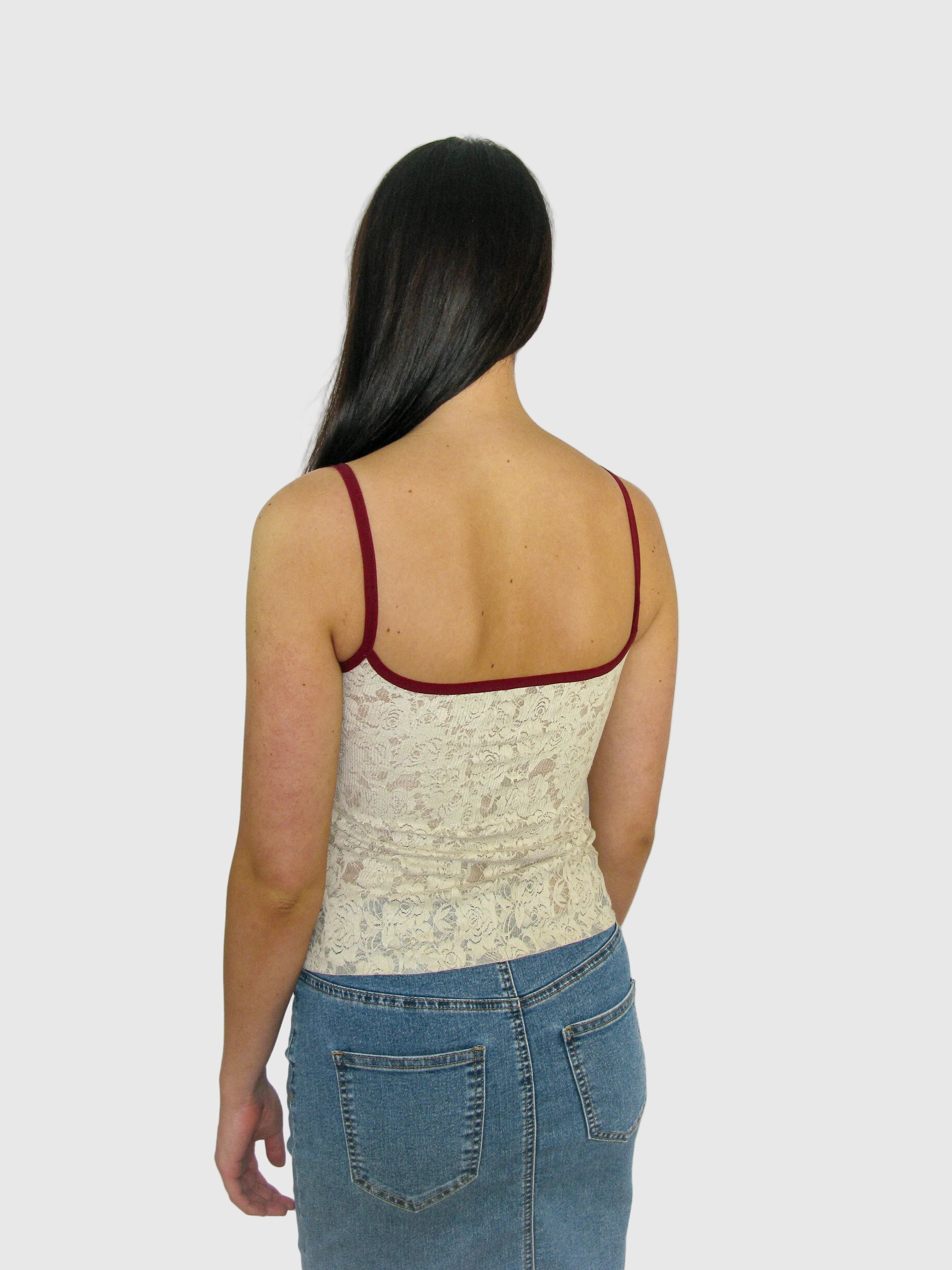 Alida tank lace